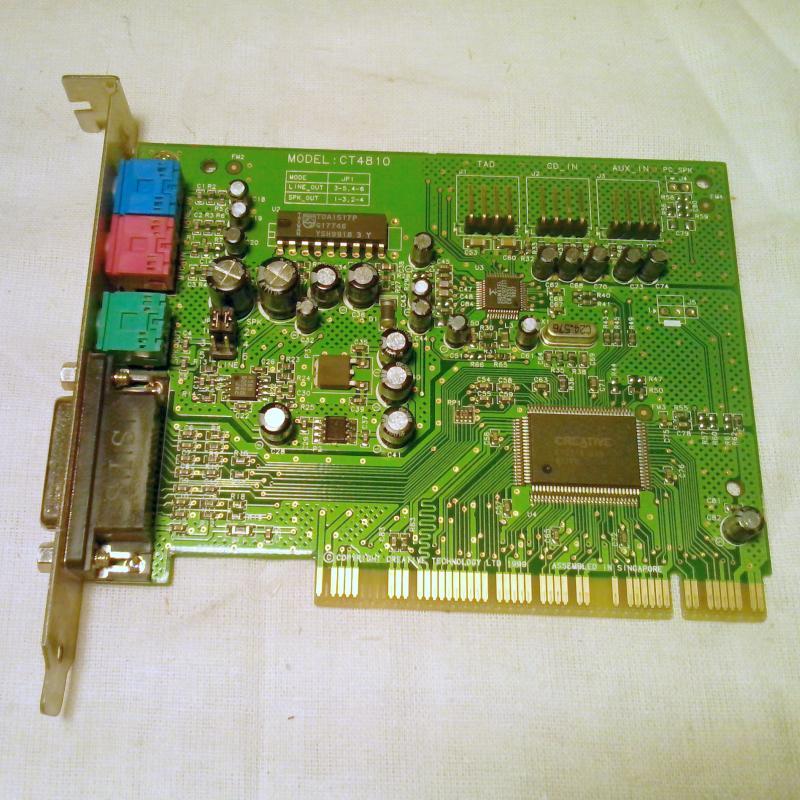    Creative Sound Blaster PCI 128, CT4810, /
